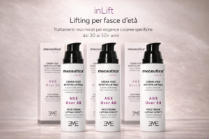 Linea Meceutica inLIFT con creme viso lifting per fasce d’età over 30, over 40 e over 50
